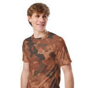 Red Frontier Mars CAMO Mens Short-Sleeve Rash Guard - SS
