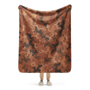 Red Frontier Mars CAMO Sherpa Blanket - 50″×60″