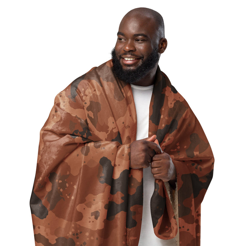 Red Frontier Mars CAMO Sherpa Blanket