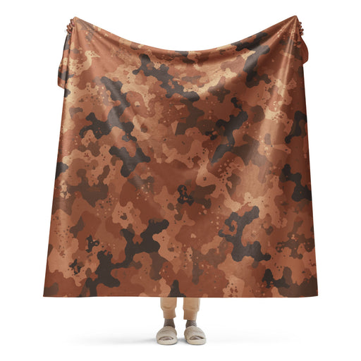 Red Frontier Mars CAMO Sherpa Blanket - 60″×80″