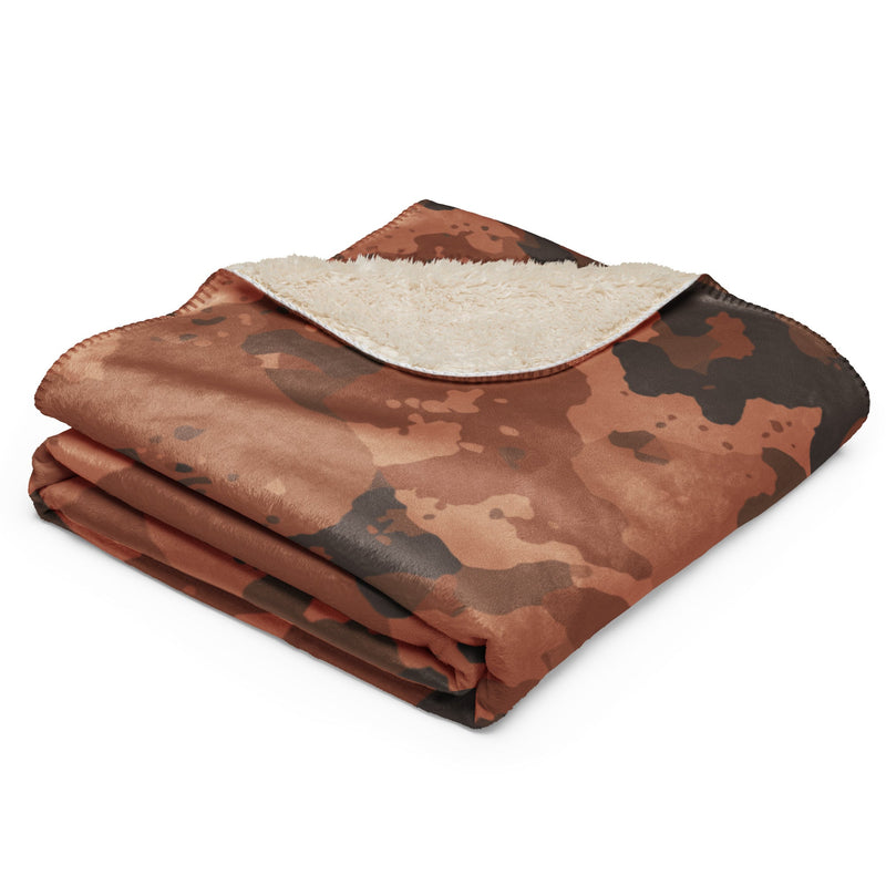 Red Frontier Mars CAMO Sherpa Blanket