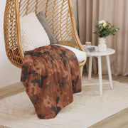 Red Frontier Mars CAMO Sherpa Blanket