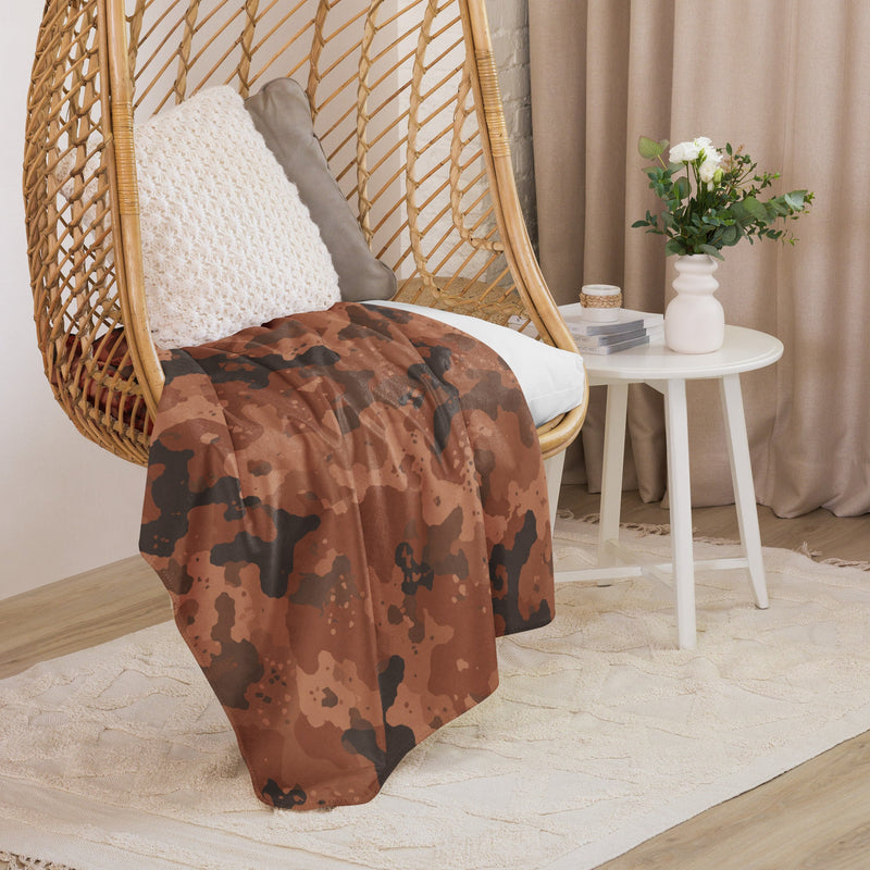 Red Frontier Mars CAMO Sherpa Blanket