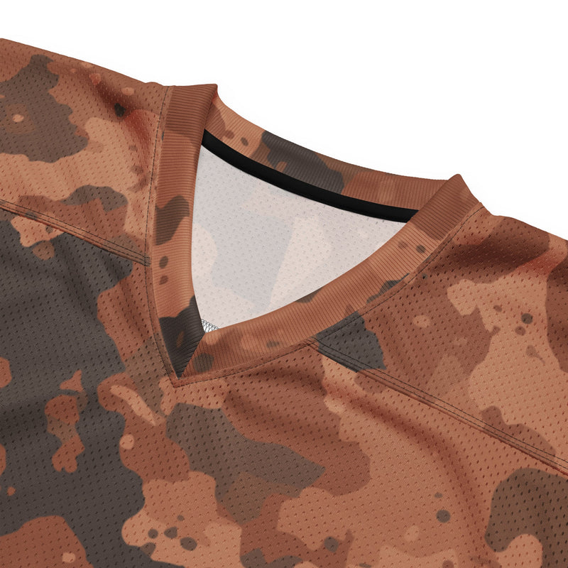 Red Frontier Mars CAMO Unisex American Football Jersey