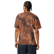 Red Frontier Mars CAMO Unisex American Football Jersey