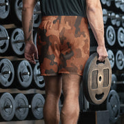 Red Frontier Mars CAMO Unisex Athletic Long Shorts