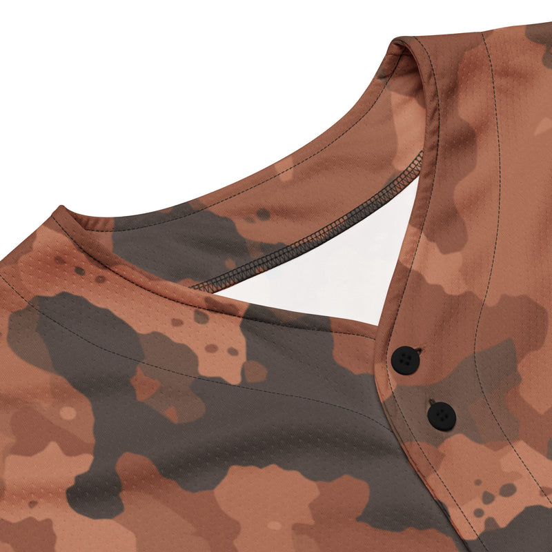 Red Frontier Mars CAMO Unisex Baseball Jersey
