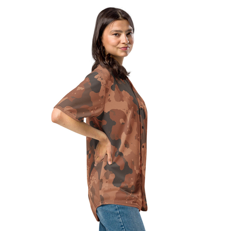 Red Frontier Mars CAMO Unisex Baseball Jersey