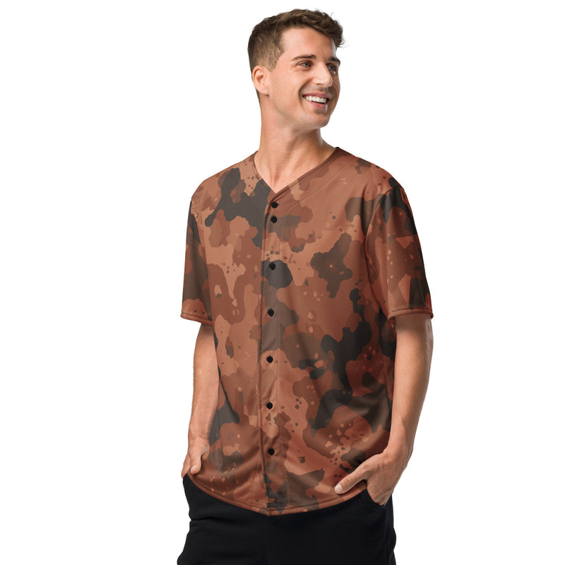 Red Frontier Mars CAMO Unisex Baseball Jersey