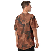 Red Frontier Mars CAMO Unisex Baseball Jersey