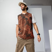 Red Frontier Mars CAMO Unisex Basketball Jersey - 2XS