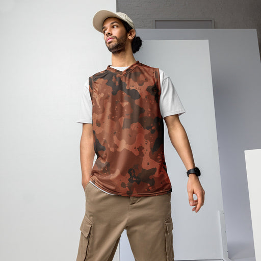 Red Frontier Mars CAMO Unisex Basketball Jersey - 2XS