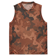 Red Frontier Mars CAMO Unisex Basketball Jersey
