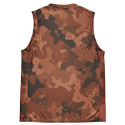 Red Frontier Mars CAMO Unisex Basketball Jersey