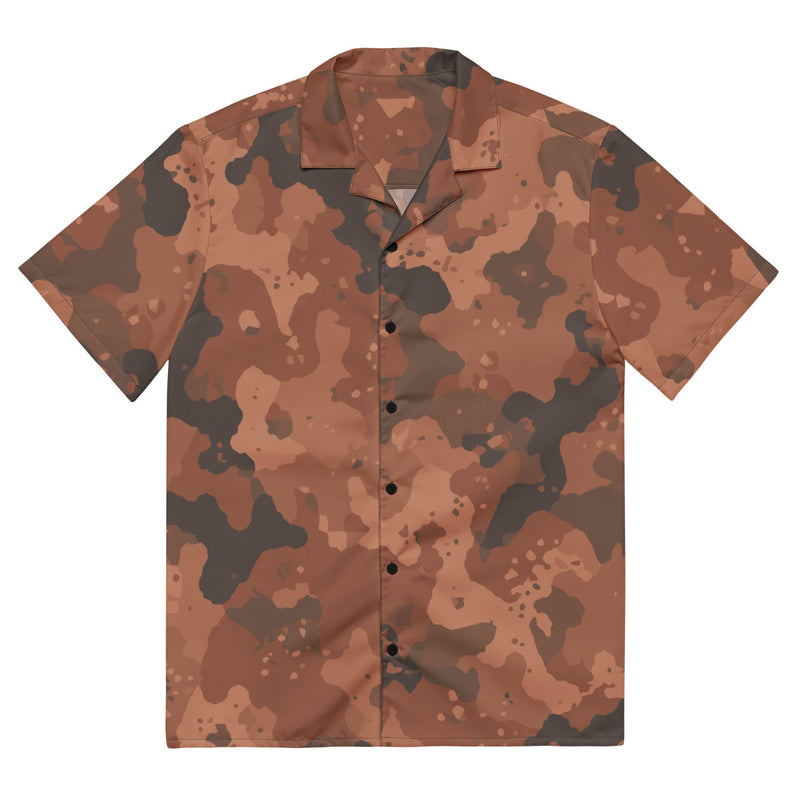 Red Frontier Mars CAMO Unisex Short-Sleeve Button Shirt - 2XS - Button-Up
