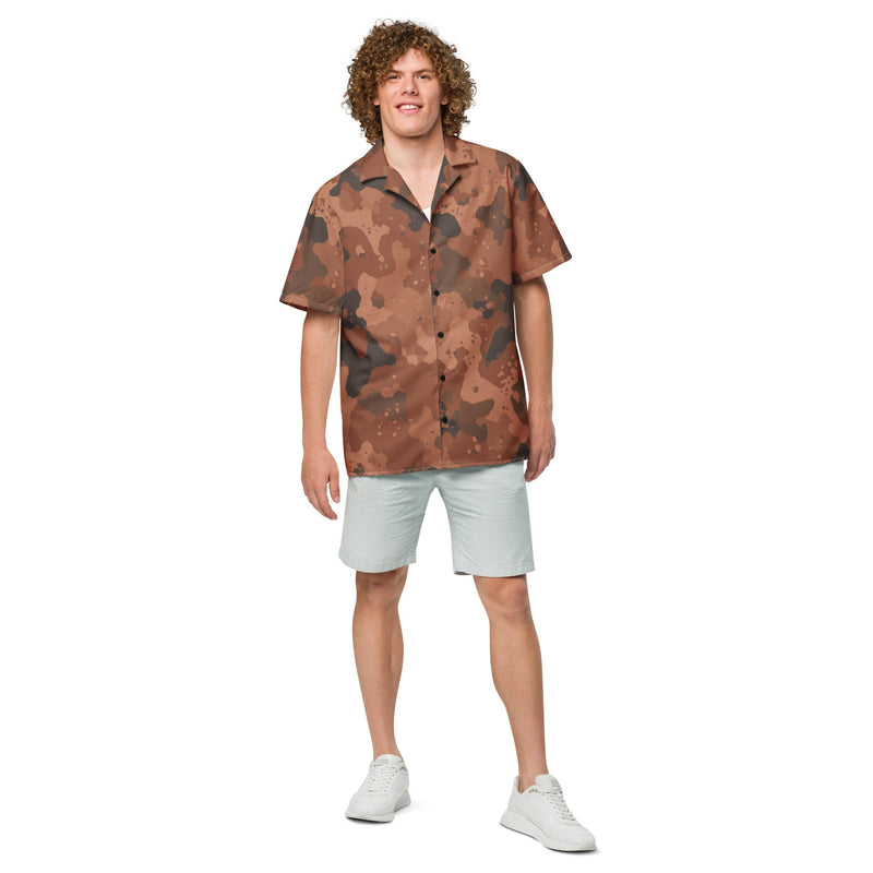 Red Frontier Mars CAMO Unisex Short-Sleeve Button Shirt - Button-Up