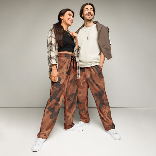 Red Frontier Mars CAMO Unisex Wide-Leg Joggers - 2XS