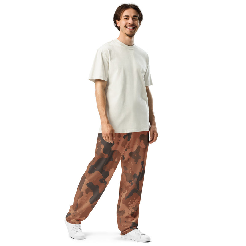 Red Frontier Mars CAMO Unisex Wide-Leg Joggers