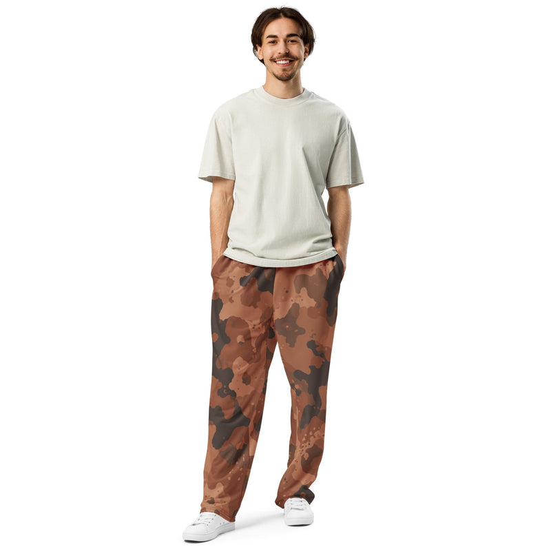 Red Frontier Mars CAMO Unisex Wide-Leg Joggers