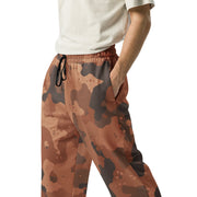 Red Frontier Mars CAMO Unisex Wide-Leg Joggers