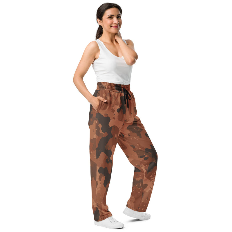 Red Frontier Mars CAMO Unisex Wide-Leg Joggers