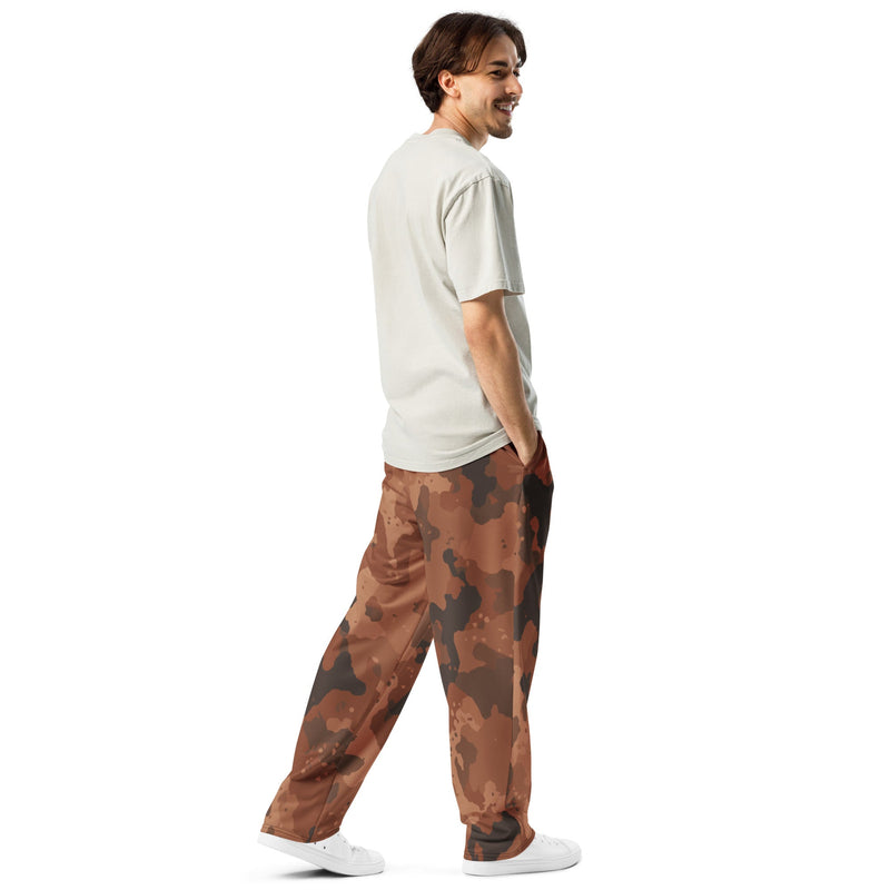 Red Frontier Mars CAMO Unisex Wide-Leg Joggers