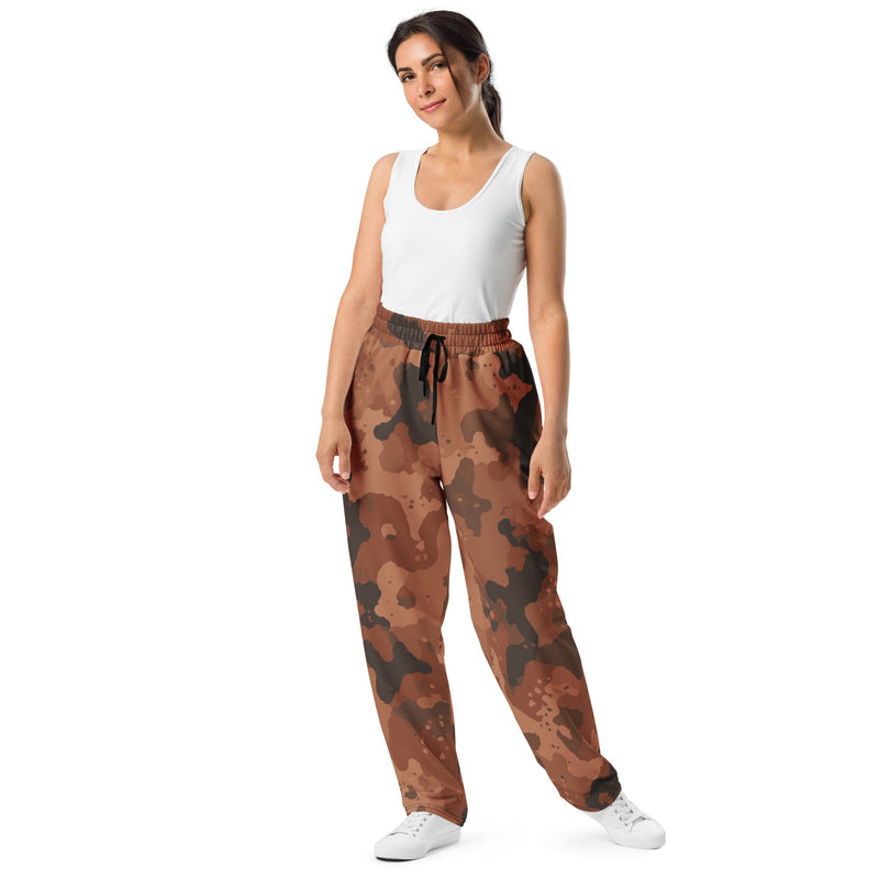 Red Frontier Mars CAMO Unisex Wide-Leg Joggers