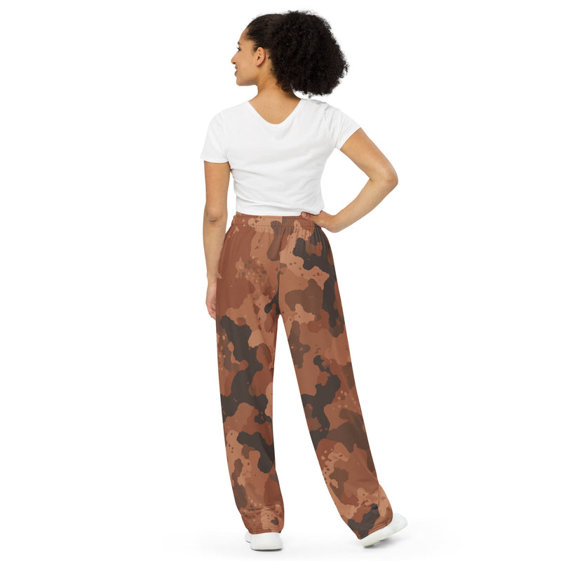 Red Frontier Mars CAMO Unisex Wide-Leg Leisure Pants - Pant
