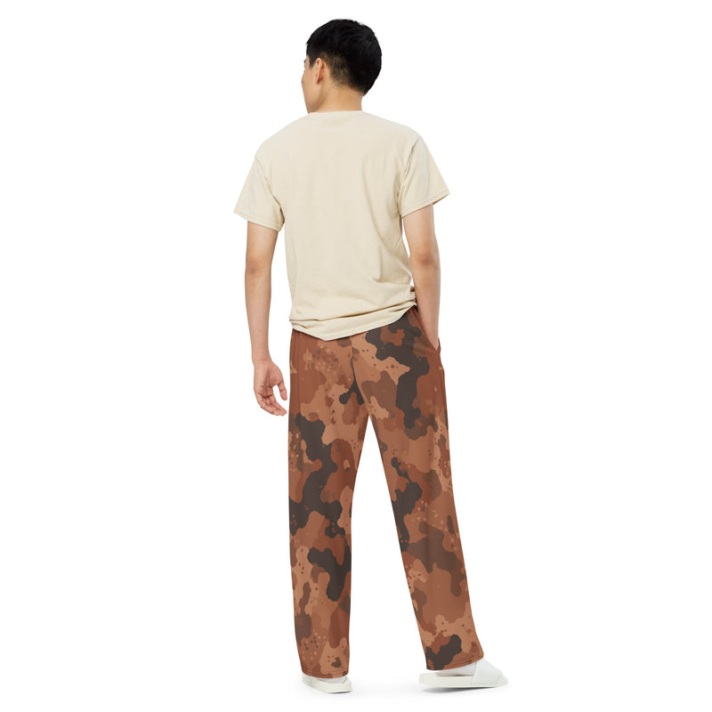 Red Frontier Mars CAMO Unisex Wide-Leg Leisure Pants - Pant