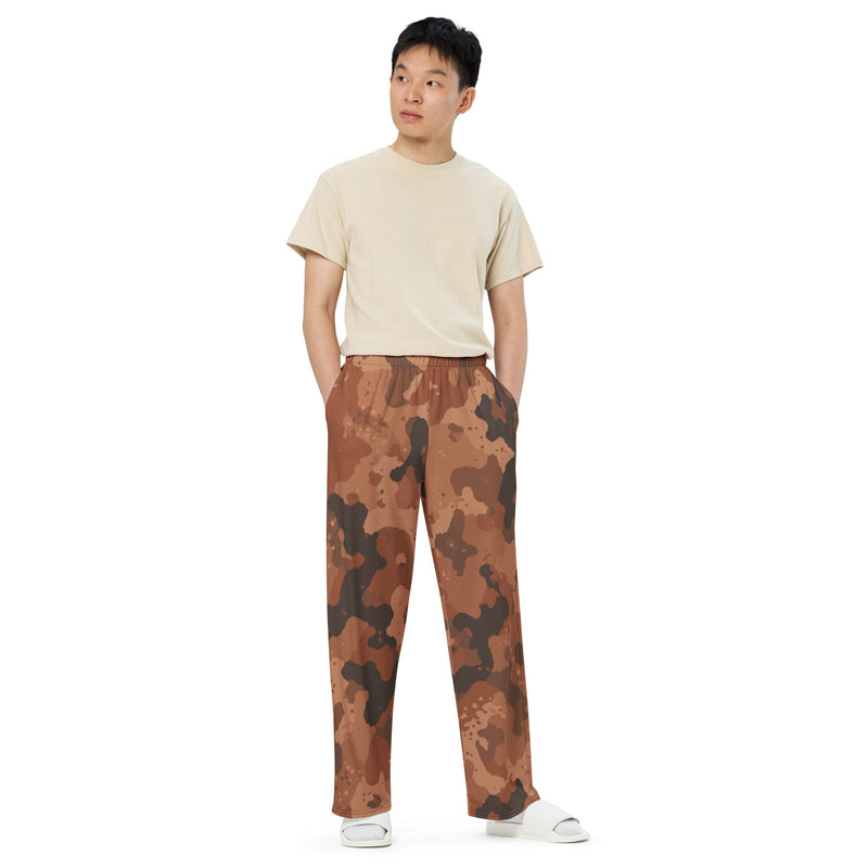 Red Frontier Mars CAMO Unisex Wide-Leg Leisure Pants - Pant