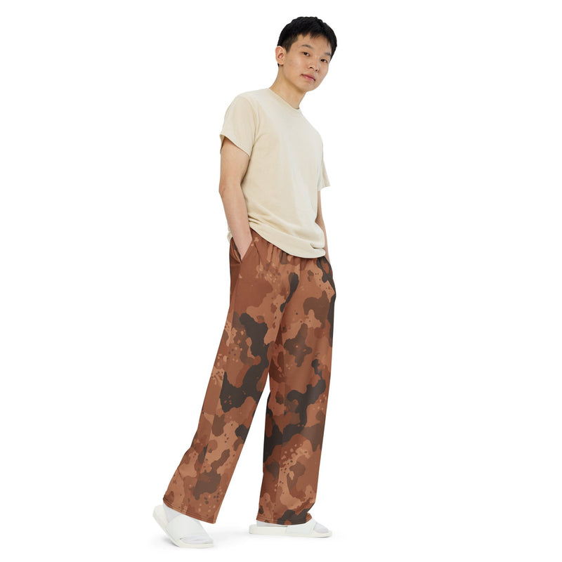 Red Frontier Mars CAMO Unisex Wide-Leg Leisure Pants - Pant