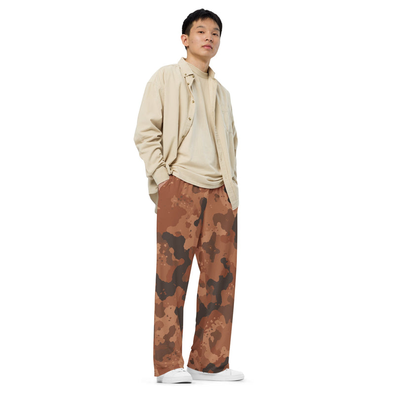 Red Frontier Mars CAMO Unisex Wide-Leg Leisure Pants - Pant