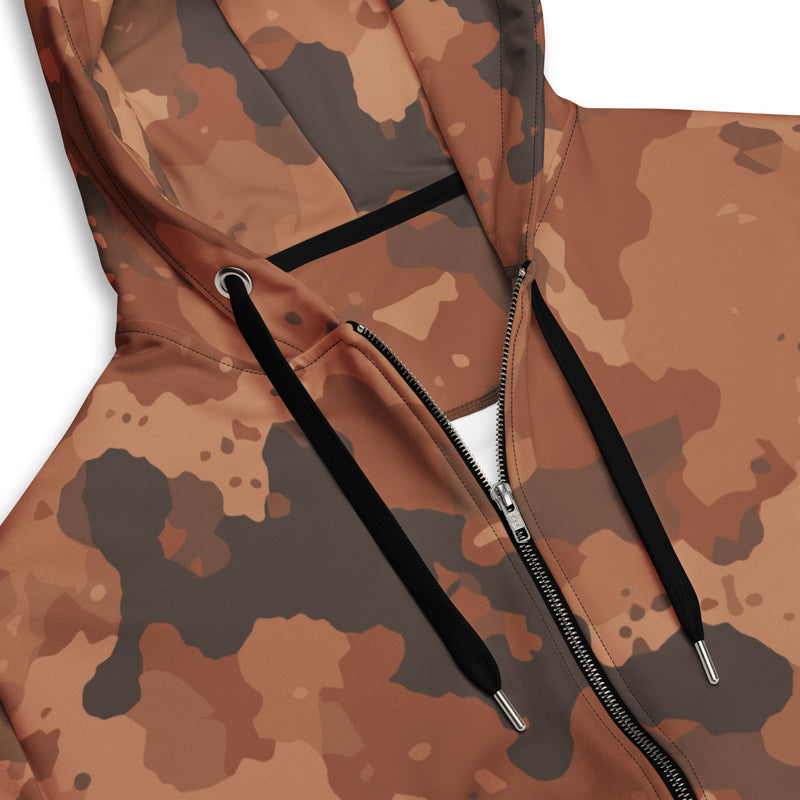 Red Frontier Mars CAMO Unisex Zip Hoodie