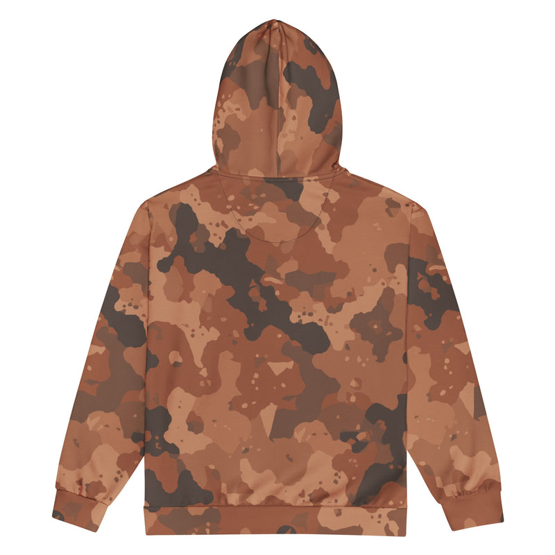 Red Frontier Mars CAMO Unisex Zip Hoodie
