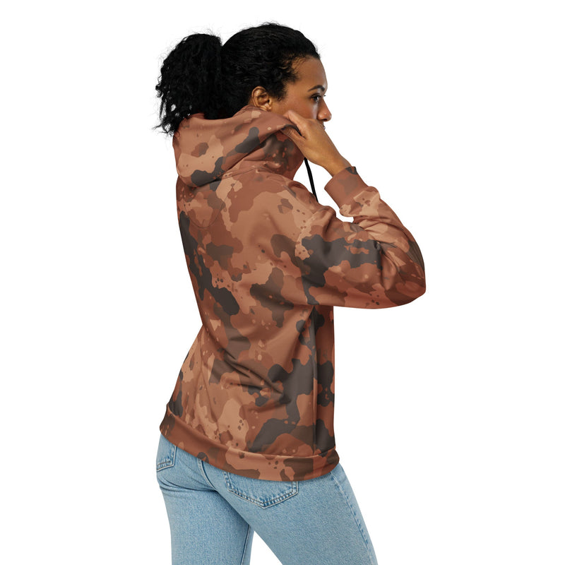 Red Frontier Mars CAMO Unisex Zip Hoodie