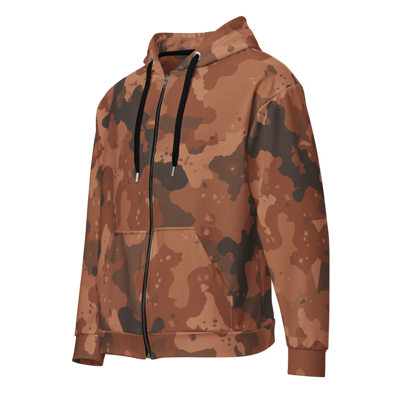 Red Frontier Mars CAMO Unisex Zip Hoodie