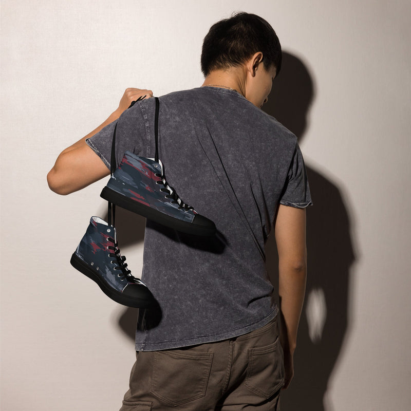 Redline Phantom Urban CAMO Mens High-Top Canvas Shoes