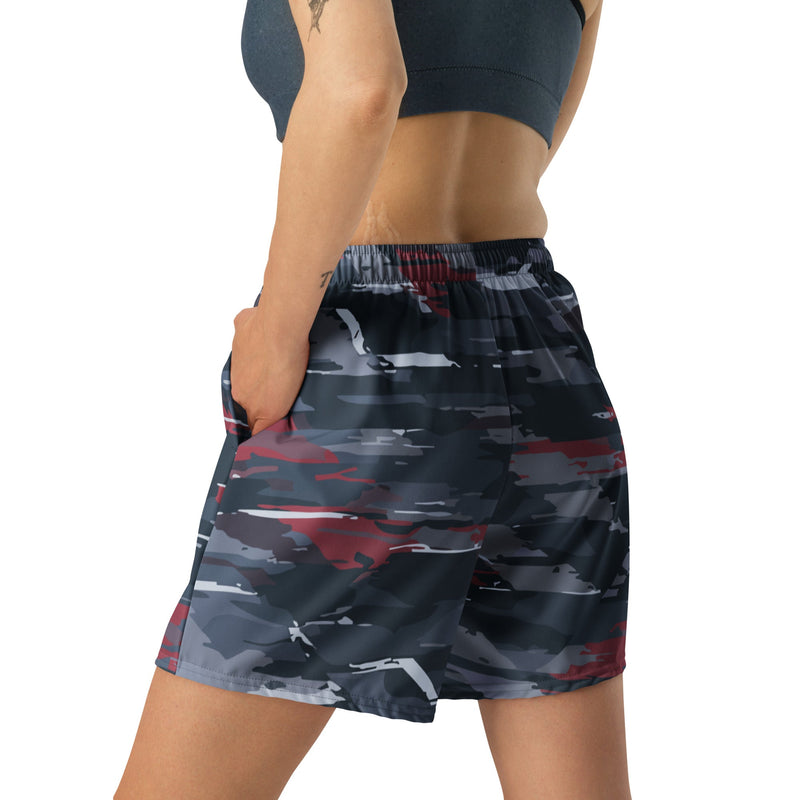 Redline Phantom Urban CAMO Unisex Athletic Long Shorts