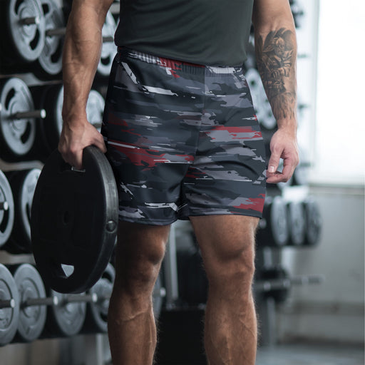 Redline Phantom Urban CAMO Unisex Athletic Long Shorts - XS