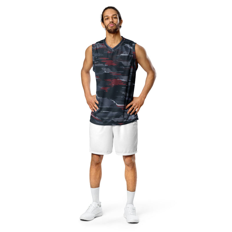 Redline Phantom Urban CAMO Unisex Basketball Jersey