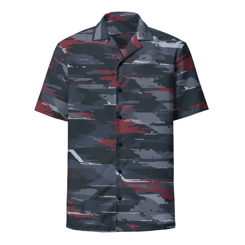 Redline Phantom Urban CAMO Unisex Short-Sleeve Button Shirt - Button-Up