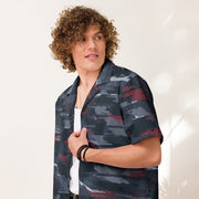 Redline Phantom Urban CAMO Unisex Short-Sleeve Button Shirt - 2XS - Button-Up