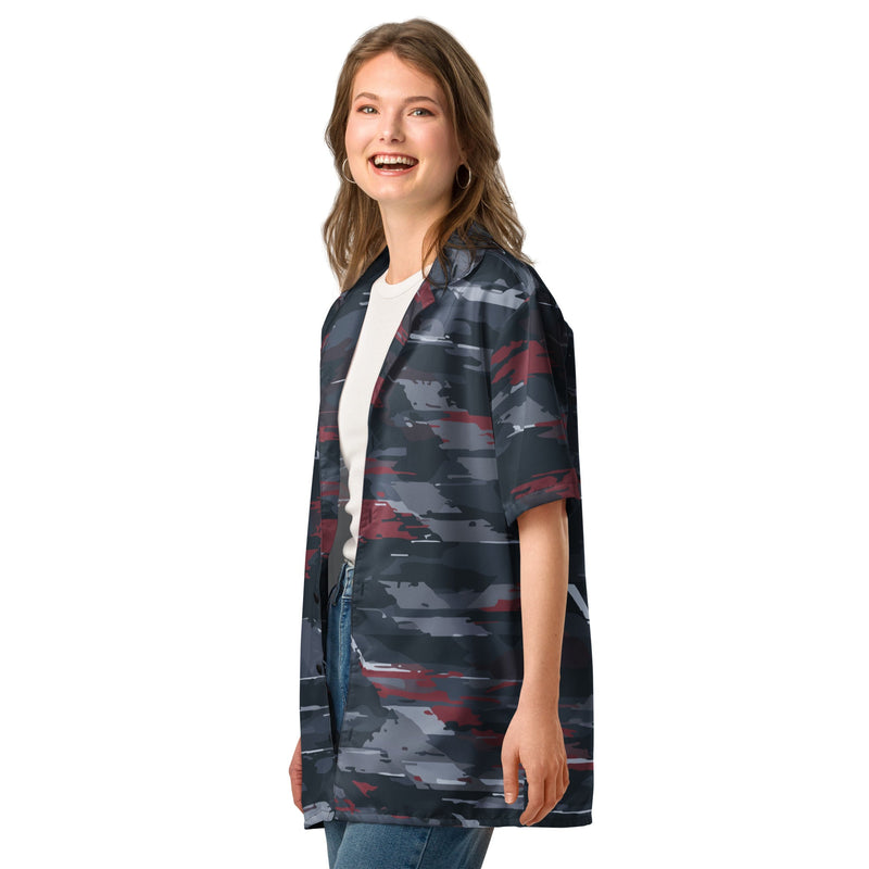 Redline Phantom Urban CAMO Unisex Short-Sleeve Button Shirt - Button-Up