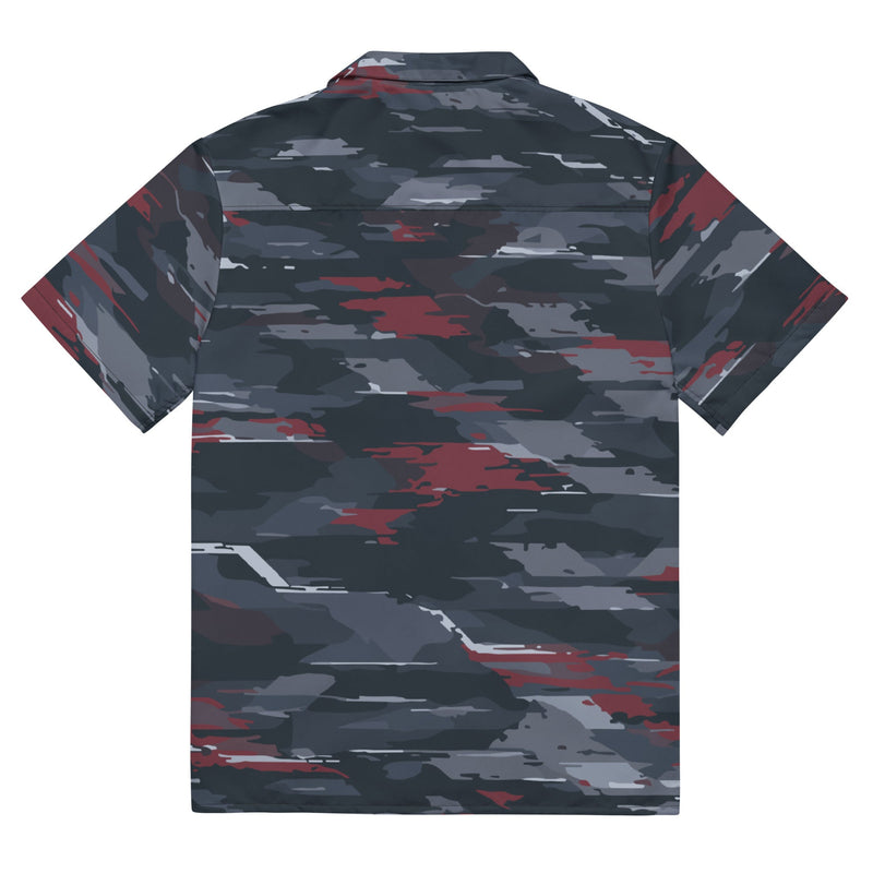 Redline Phantom Urban CAMO Unisex Short-Sleeve Button Shirt - Button-Up