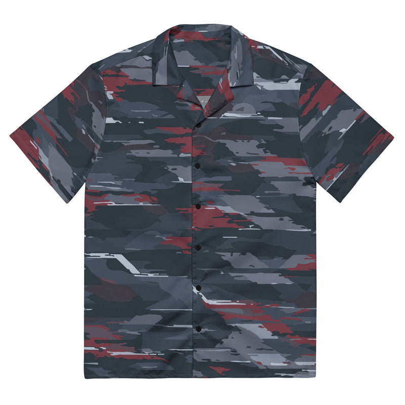 Redline Phantom Urban CAMO Unisex Short-Sleeve Button Shirt - Button-Up