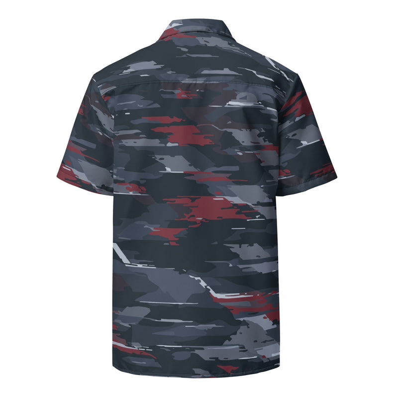 Redline Phantom Urban CAMO Unisex Short-Sleeve Button Shirt - Button-Up