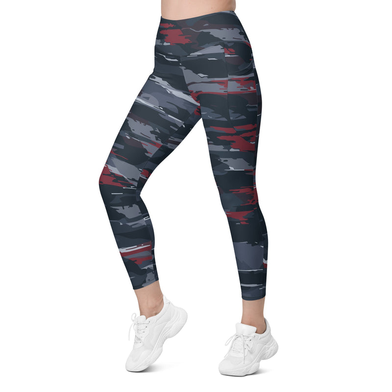 Redline Phantom Urban CAMO Womens Leggings with Pockets - Women