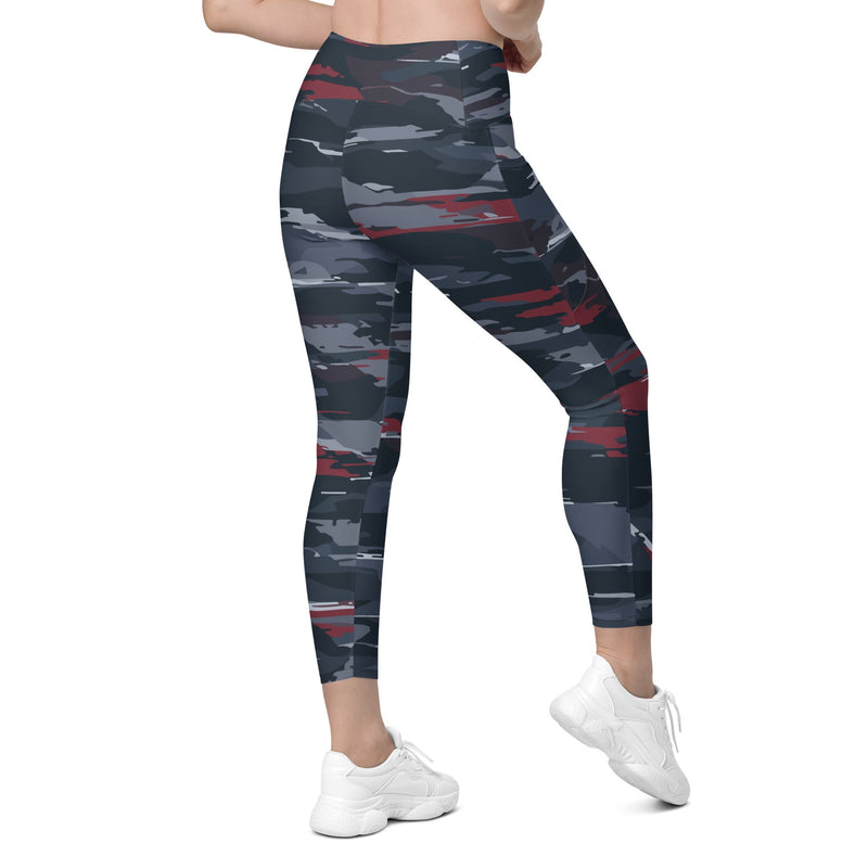 Redline Phantom Urban CAMO Womens Leggings with Pockets - Women