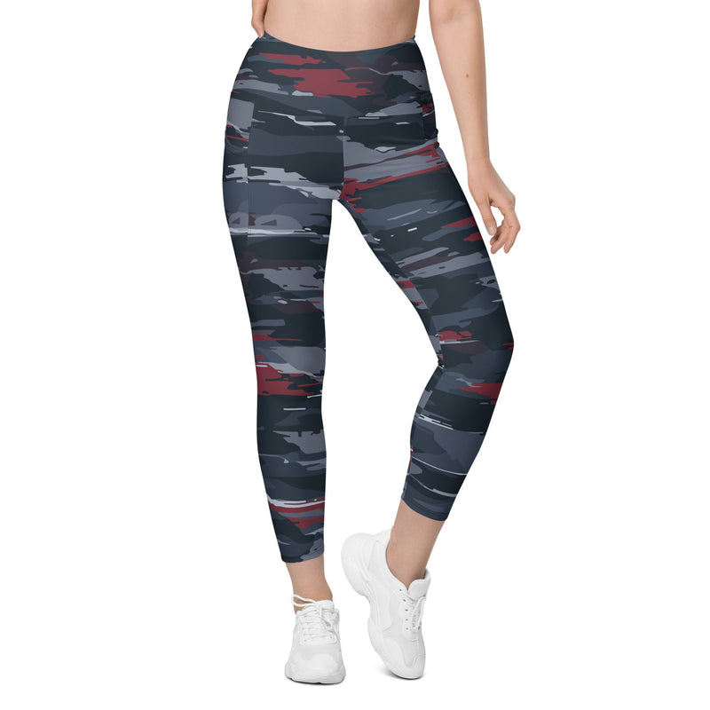 Redline Phantom Urban CAMO Womens Leggings with Pockets - Women