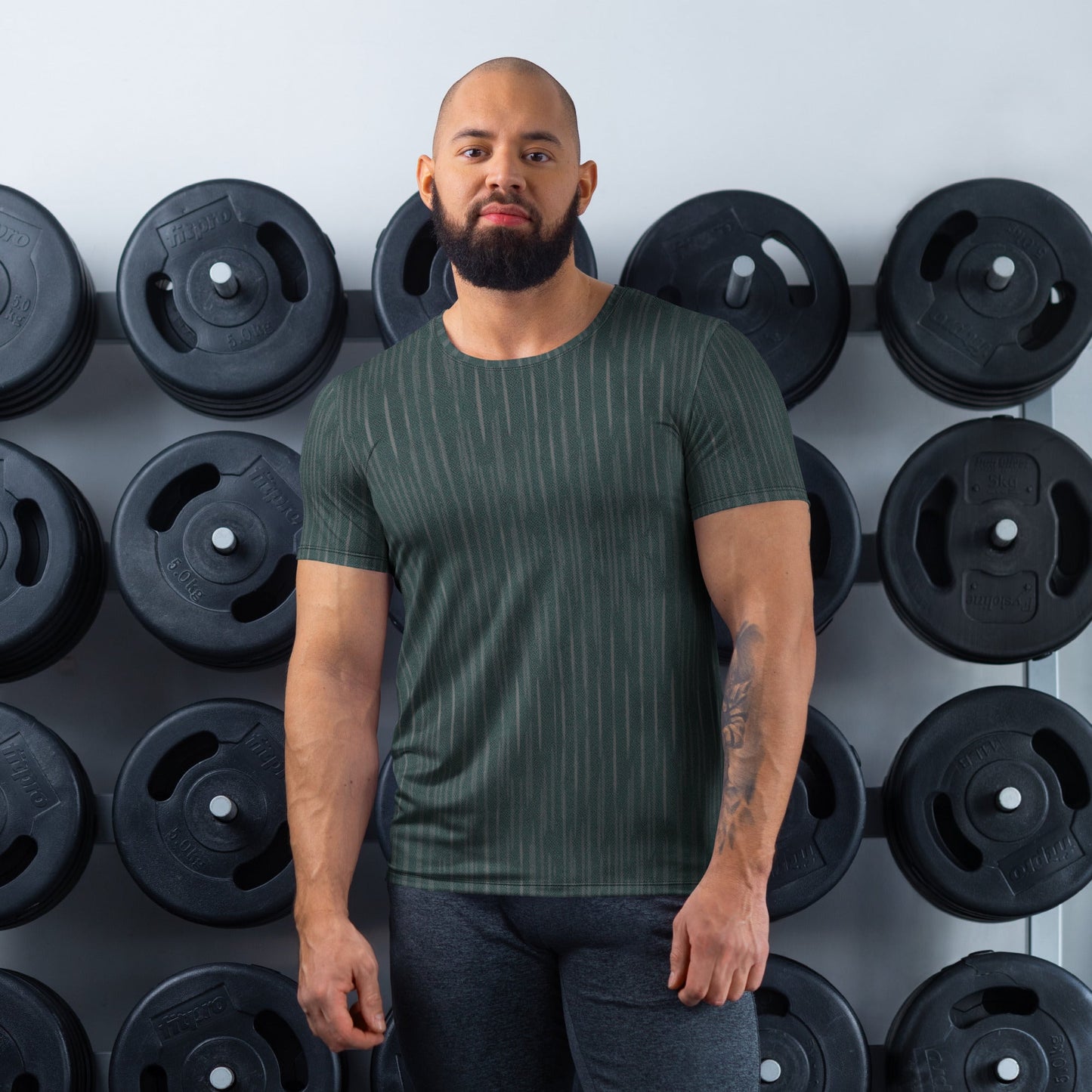 Regenwolke Midnight CAMO Mens athletic t-shirt - XS - Athletic T-Shirts